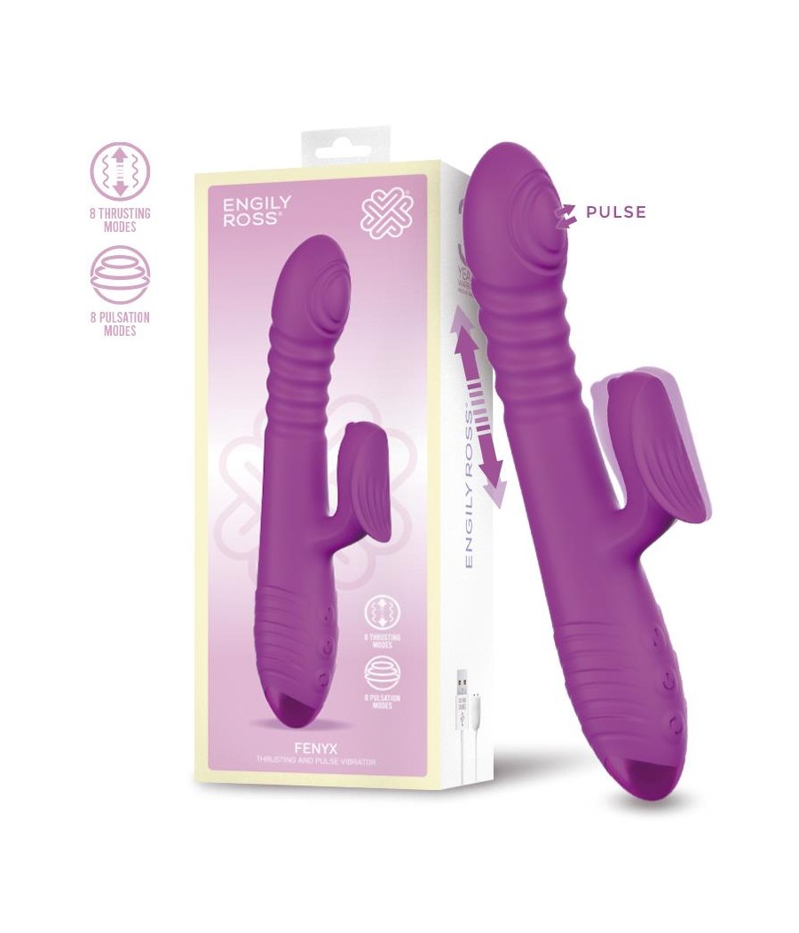 Fenyx Vibrador con Thrusting y Pulsacion