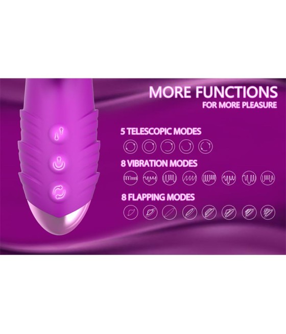 Fenyx Vibrador con Thrusting y Pulsacion