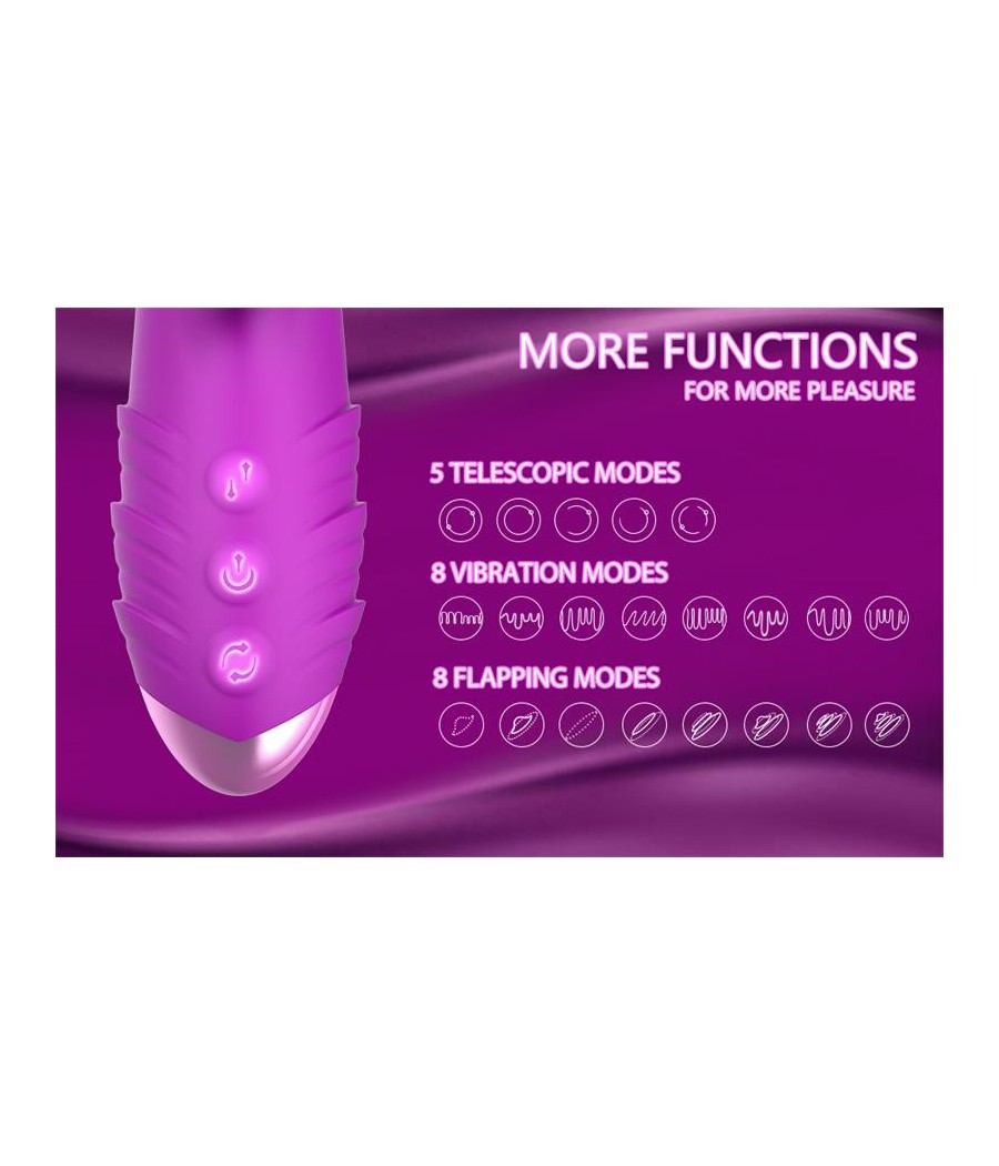 Fenyx Vibrador con Thrusting y Pulsacion