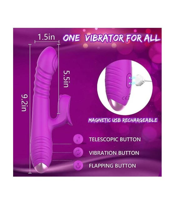 Fenyx Vibrador con Thrusting y Pulsacion