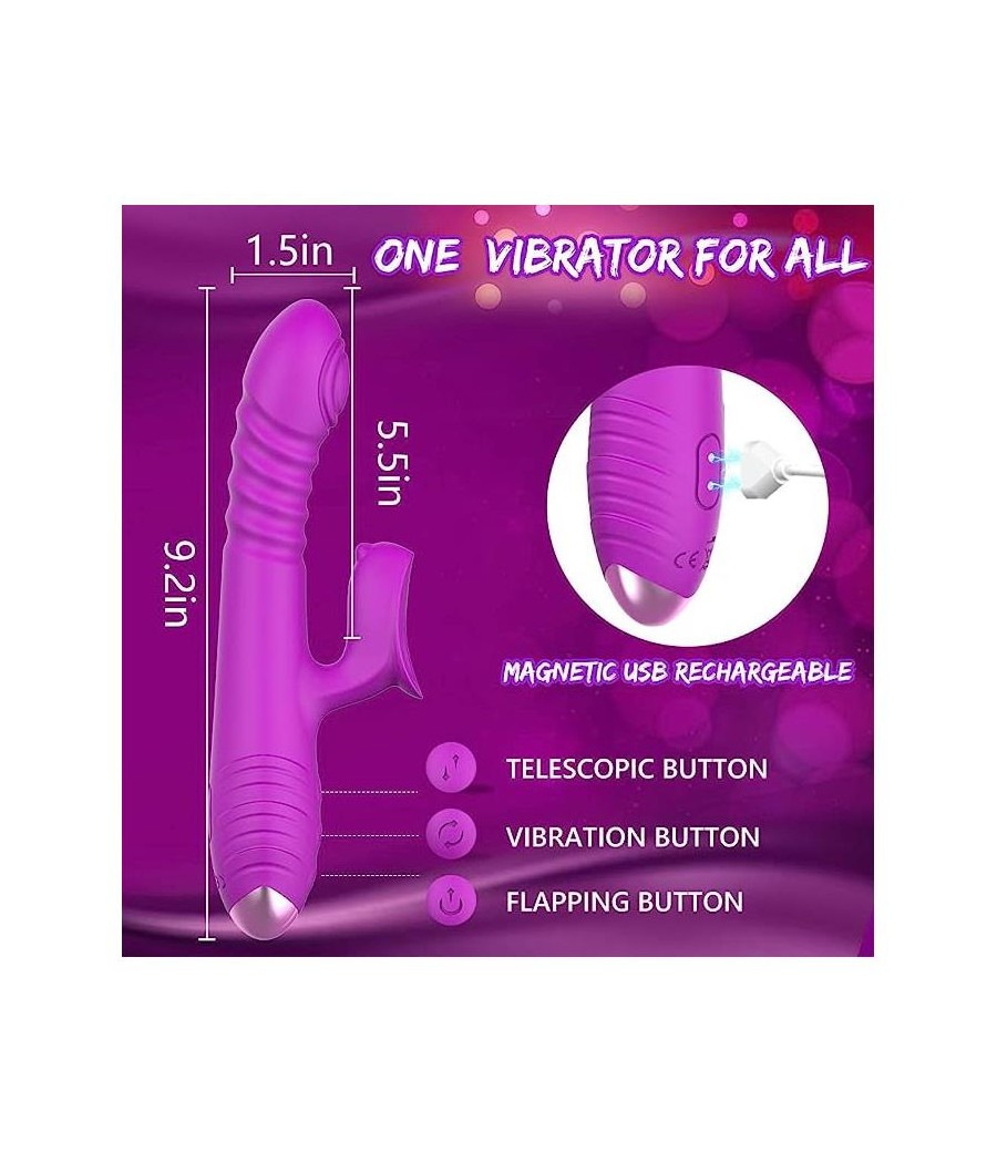 Fenyx Vibrador con Thrusting y Pulsacion