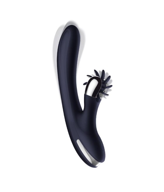 Navyspace Vibrador con Lenguas Rotadoras Azul