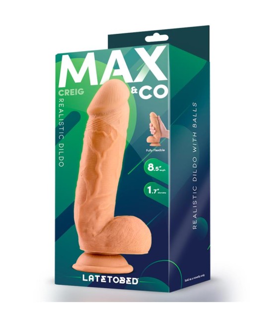 Creig Dildo Realista con Testiculos 85 Natural