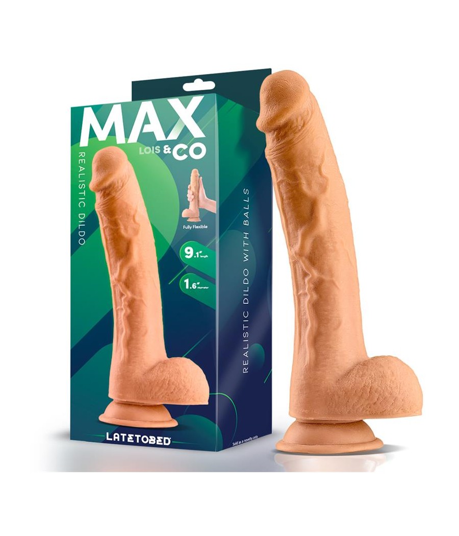 Lois Dildo Realista con Testiculos 91 Natural