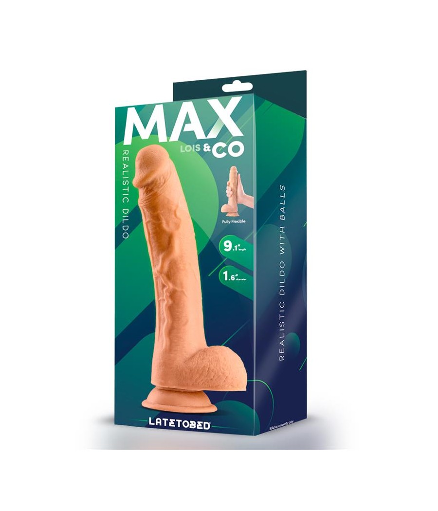 Lois Dildo Realista con Testiculos 91 Natural