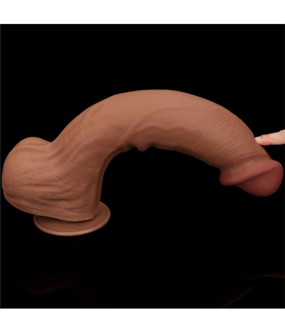 Dildo Dual Density Piel Deslizante 14