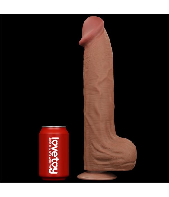 Dildo Dual Density Piel Deslizante 14