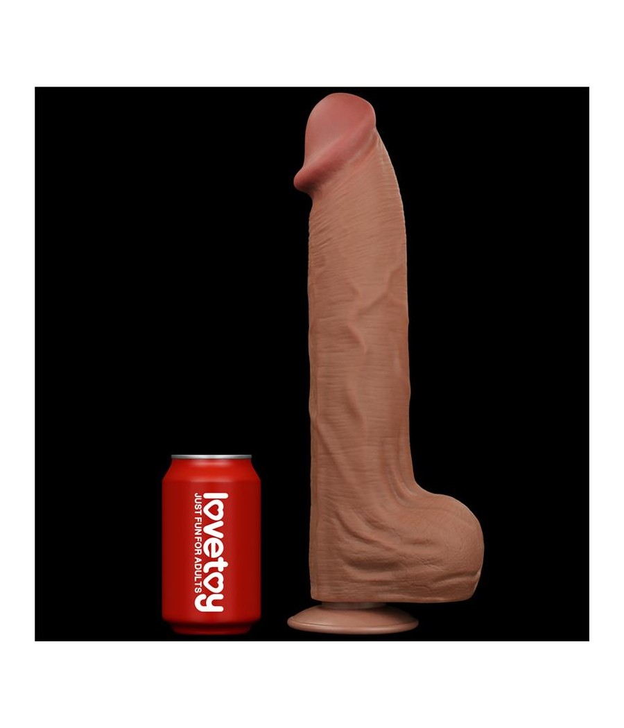 Dildo Dual Density Piel Deslizante 14