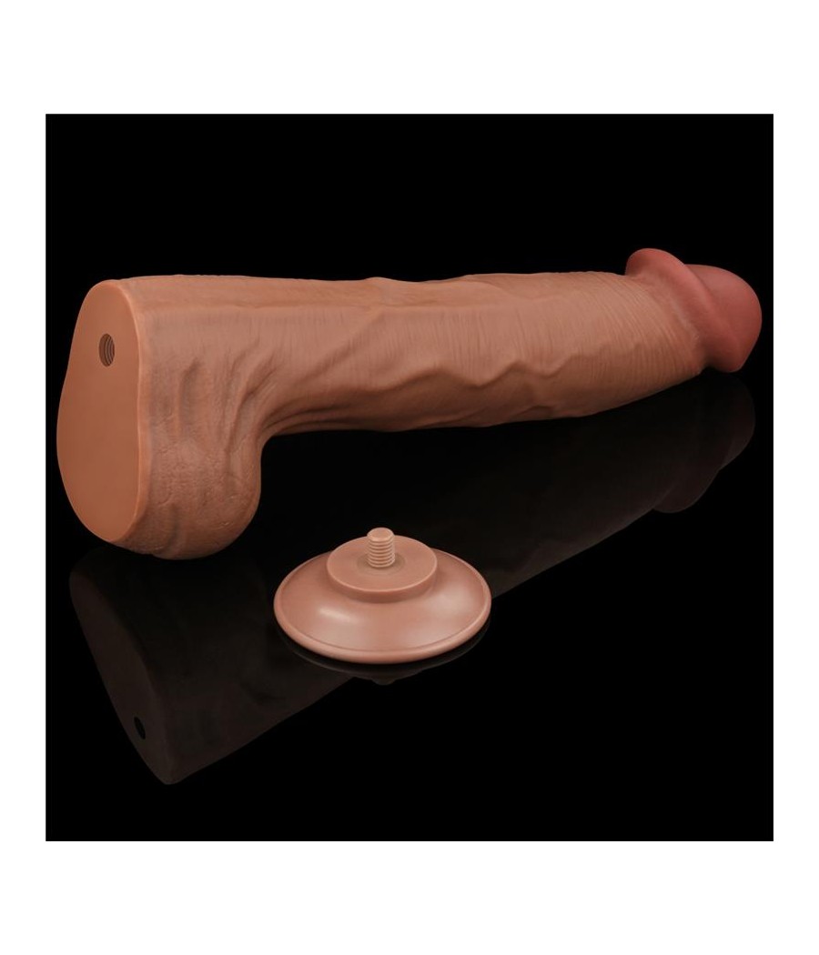 Dildo Dual Density Piel Deslizante 14