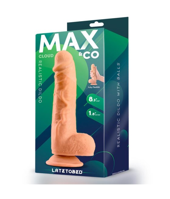 Cloud Dildo Realista con Testiculos 83 Natural