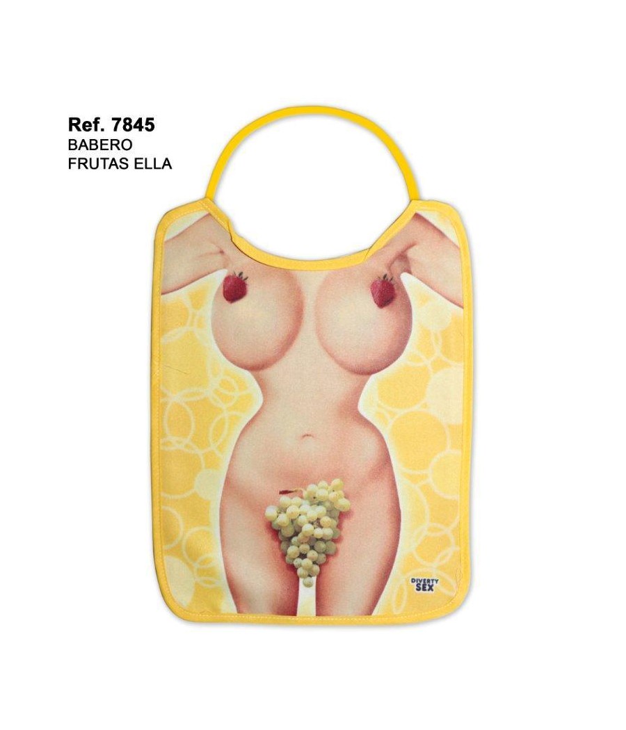 Babero Desnudo Frutas