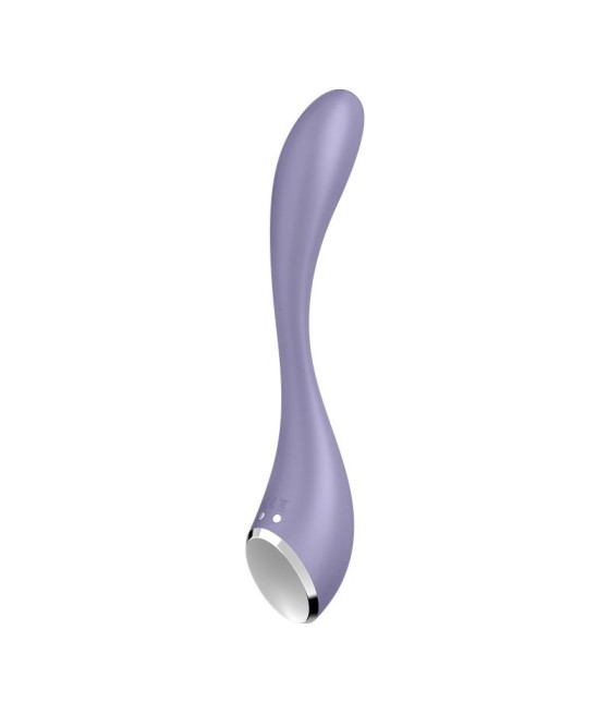 G Spot Flex 5 Multi Vibrador con Satisfyer Connect APP Lilac