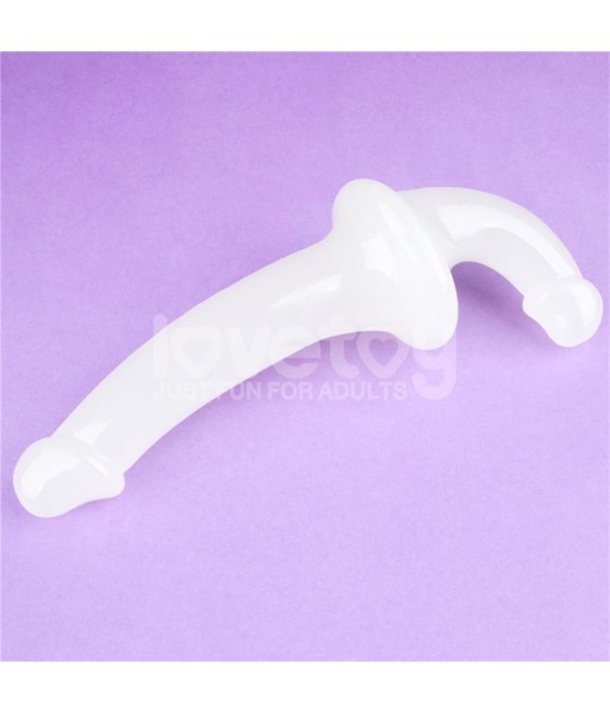 Dildo doble Lumino Play Luz Azul 105