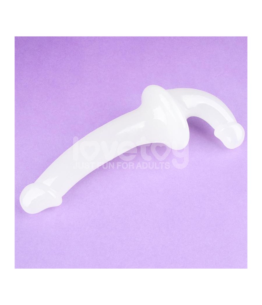 Dildo doble Lumino Play Luz Azul 105