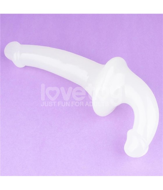 Dildo doble Lumino Play Luz Azul 105