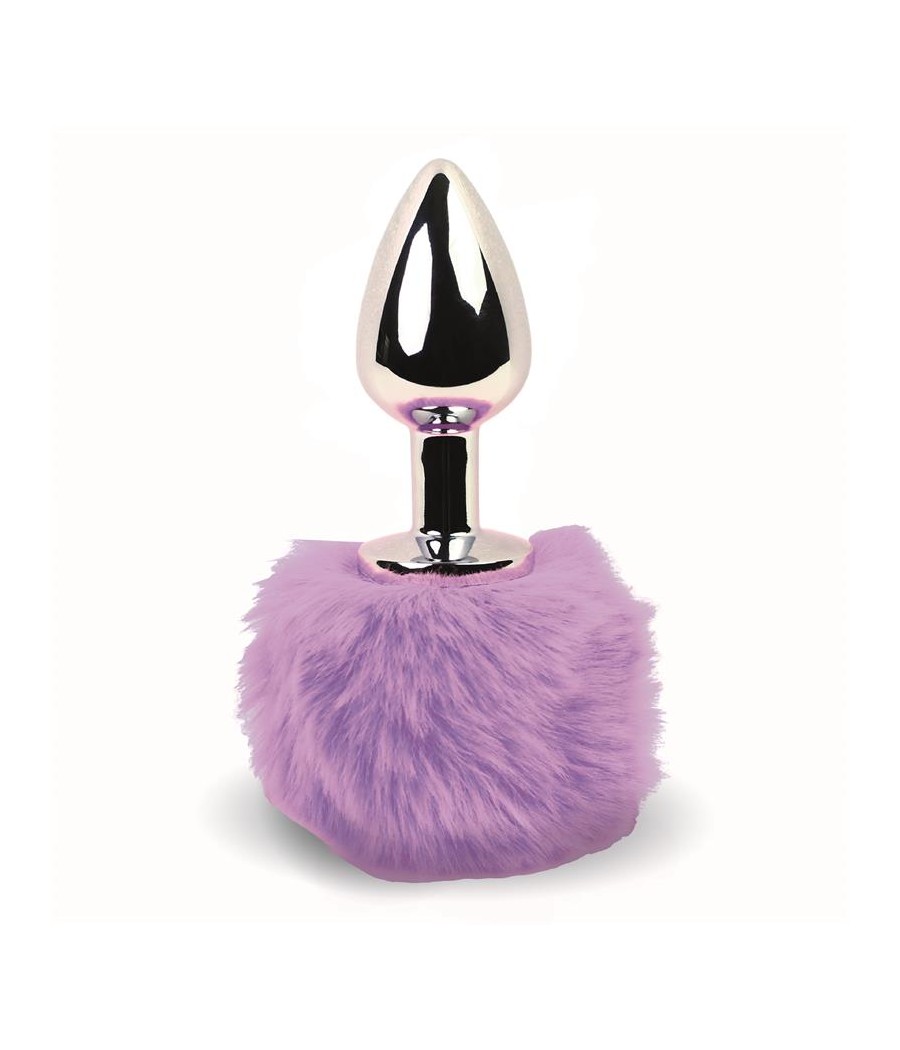 Bunny Tail Plug Anal con Cola Purpura