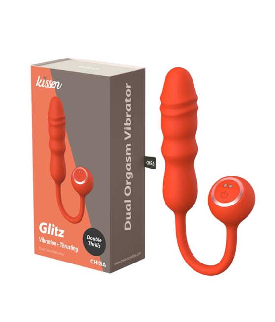 Glitz Estimulador con Vibracion y Thrusting