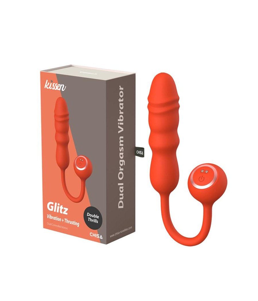 Glitz Estimulador con Vibracion y Thrusting