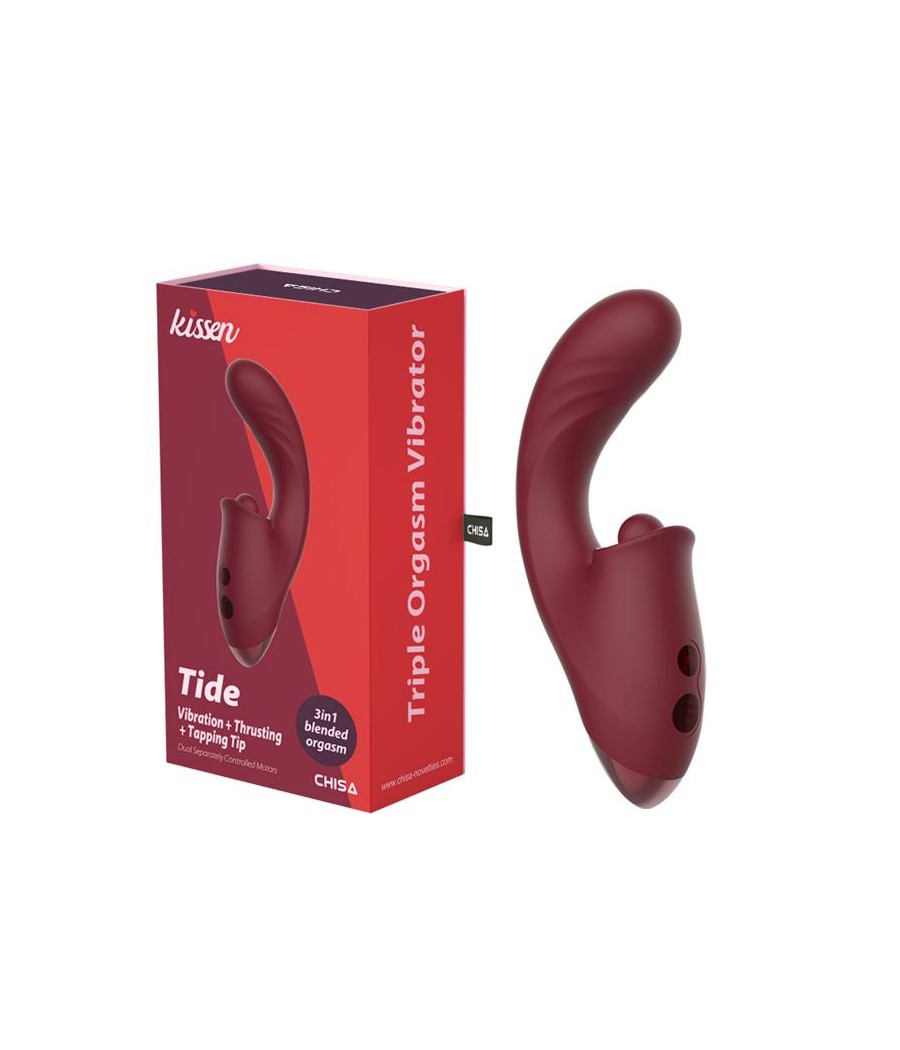 Tide Vibrador con Thrusting y Tapping