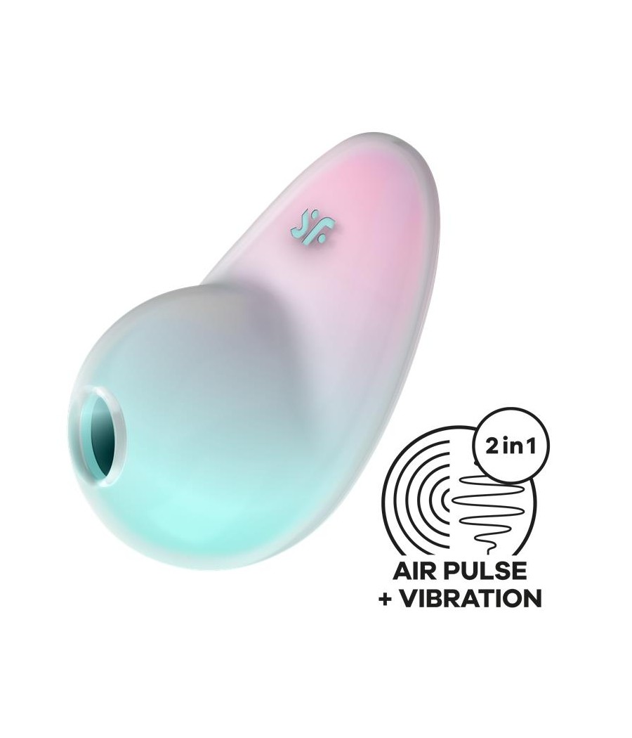 Pixie Dust Succionador de Clitoris con Vibracion Menta Rosa