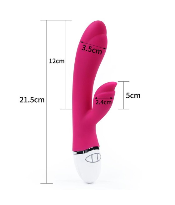 Vibrador Dreamer II USB Rose Red