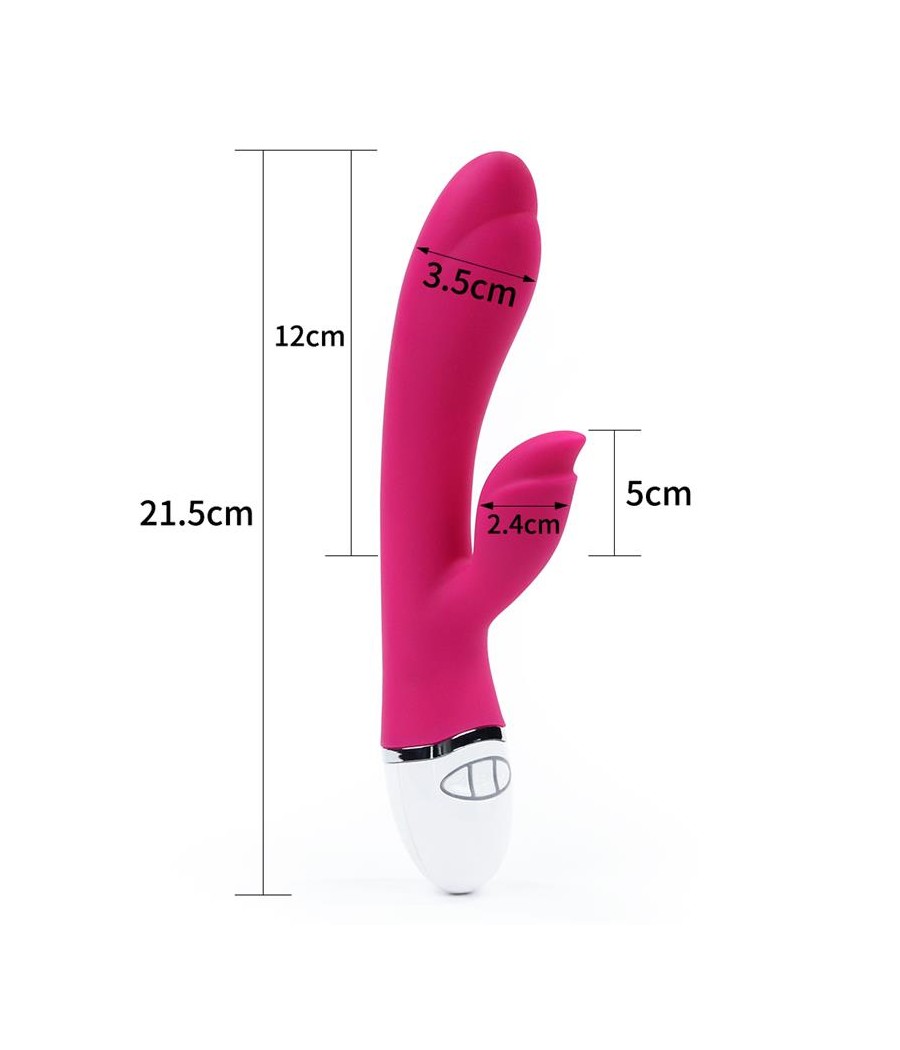 Vibrador Dreamer II USB Rose Red