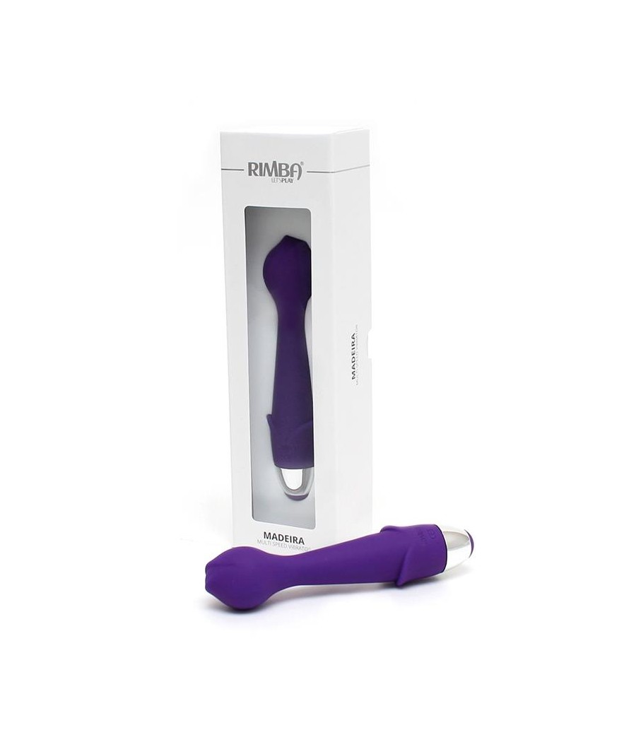 Vibrador Flower Power Madeira Purpura