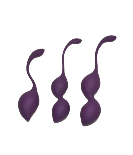 Set de 3 Bolas Kegel Geneva Purpura