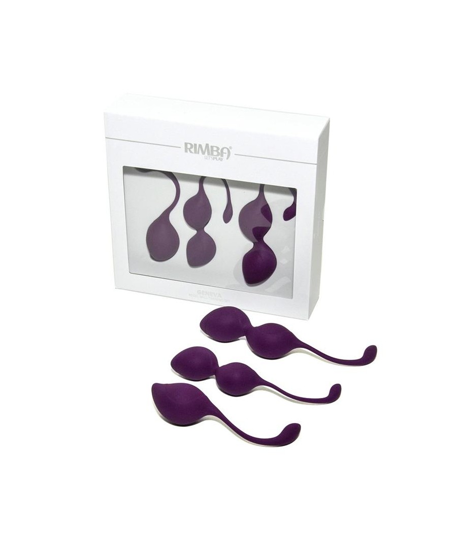 Set de 3 Bolas Kegel Geneva Purpura