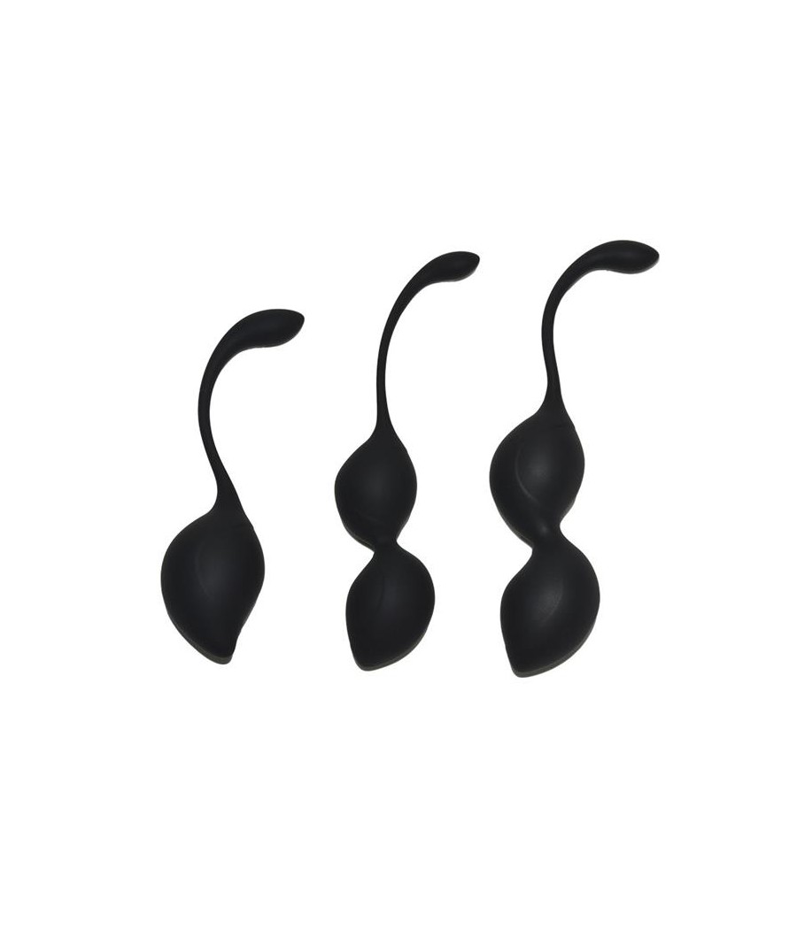 Set de 3 Bolas Kegel Geneva Negro