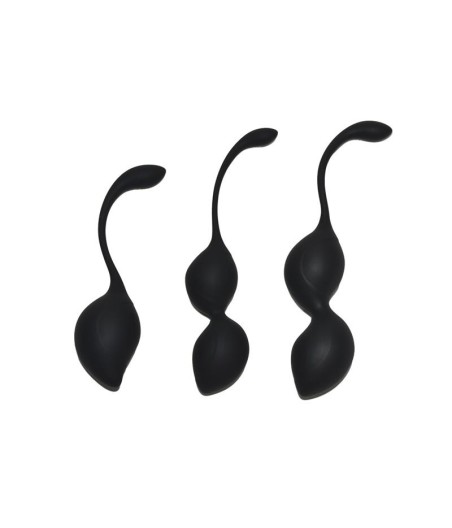 Set de 3 Bolas Kegel Geneva Negro