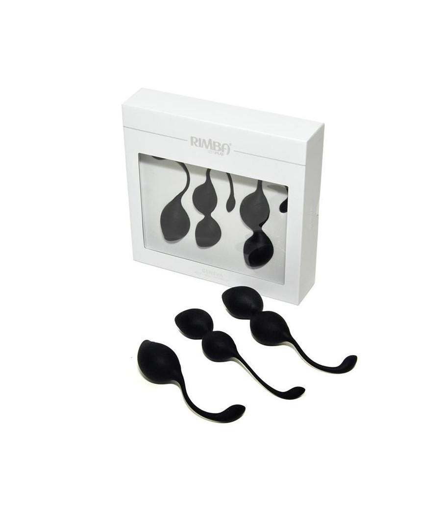 Set de 3 Bolas Kegel Geneva Negro