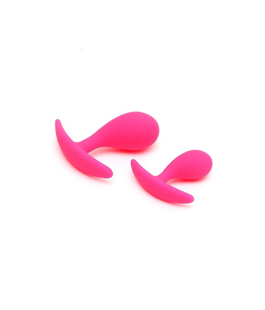 Set de 2 Plugs Anales Anatomicos Copenhagen Rosa