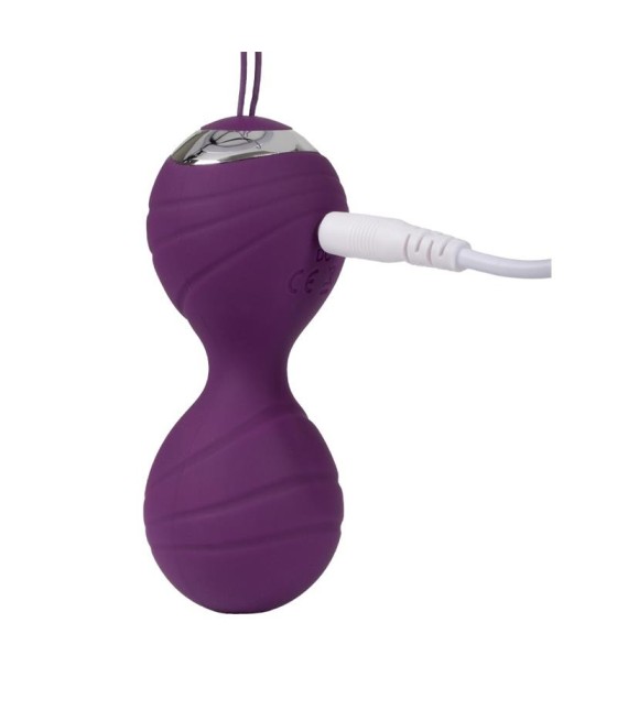 Bolas Kegel con Vibracion con Control Remorto Cannes Purpura