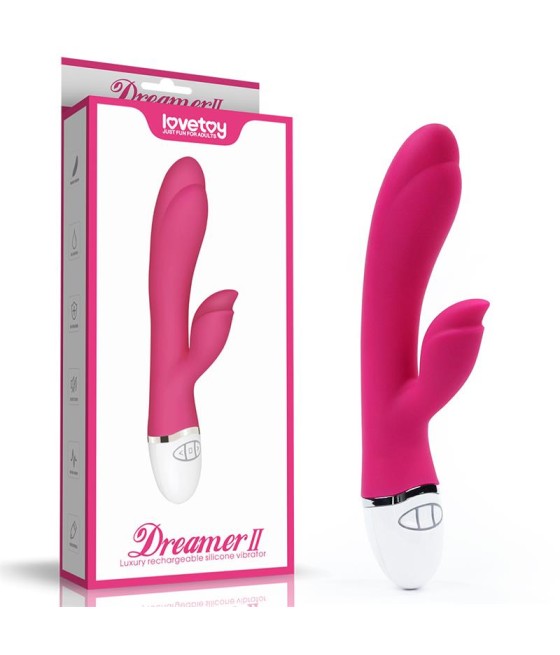 Vibrador Dreamer II USB Rose Red