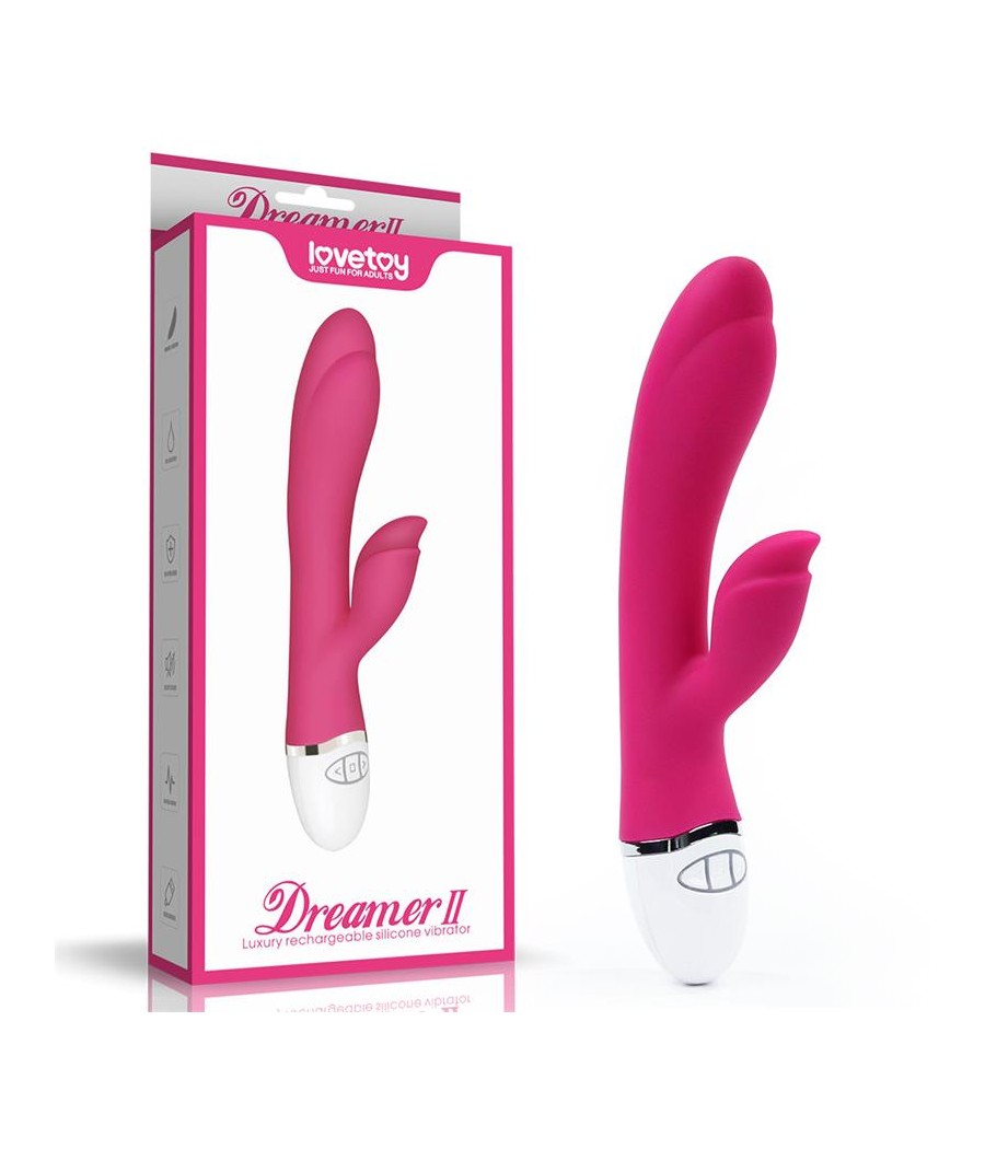 Vibrador Dreamer II USB Rose Red