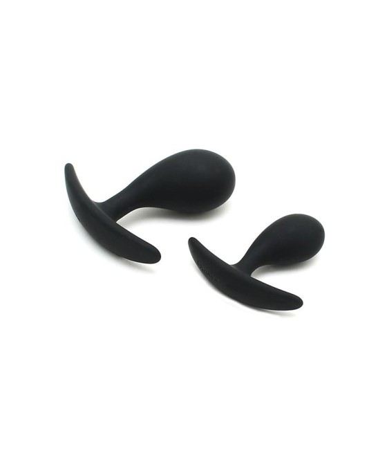 Set de 2 Plugs Anatomicos Copenhagen Negro