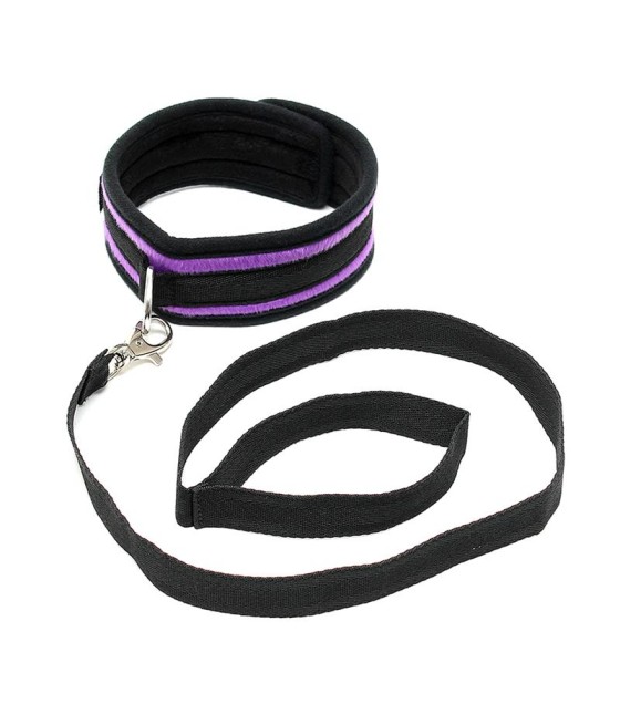 Collar con Correa Ajustable Purpura