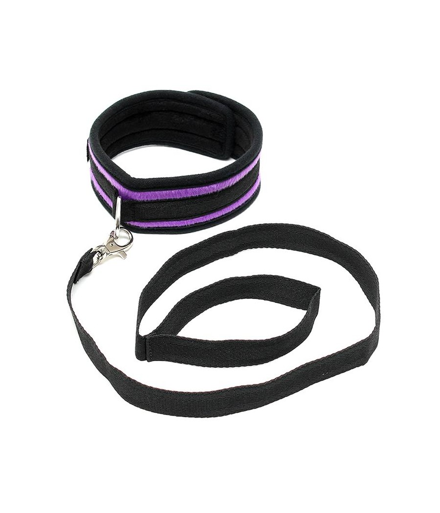 Collar con Correa Ajustable Purpura