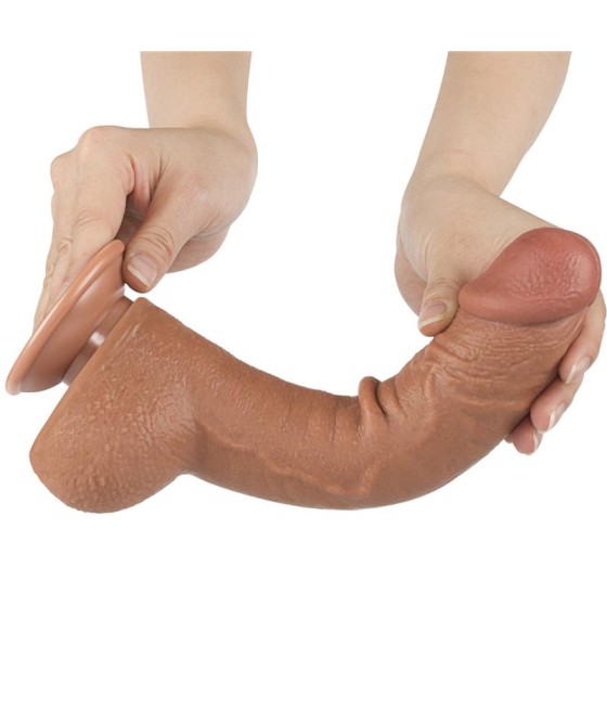 Dildo Sliding Skin 95 Marron