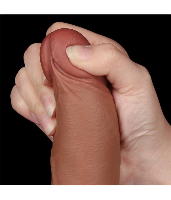 Dildo Sliding Skin 85 Marron