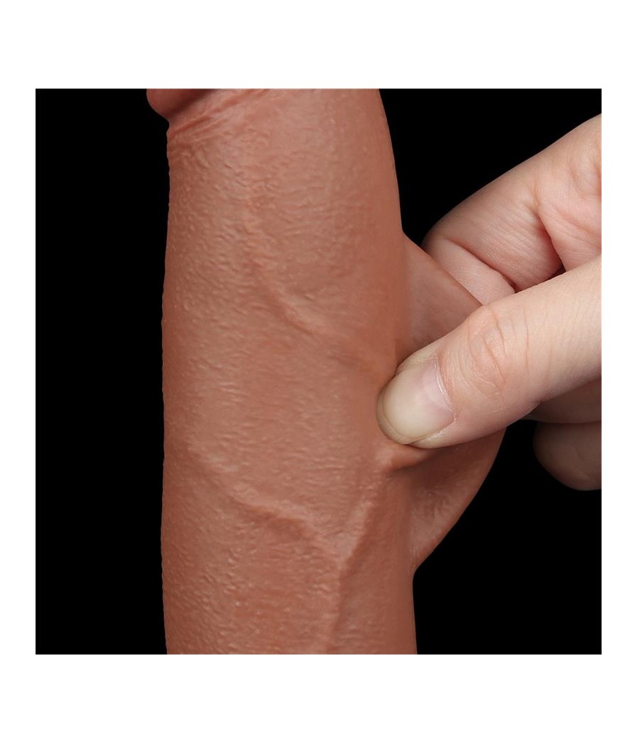 Dildo Sliding Skin 85 Marron