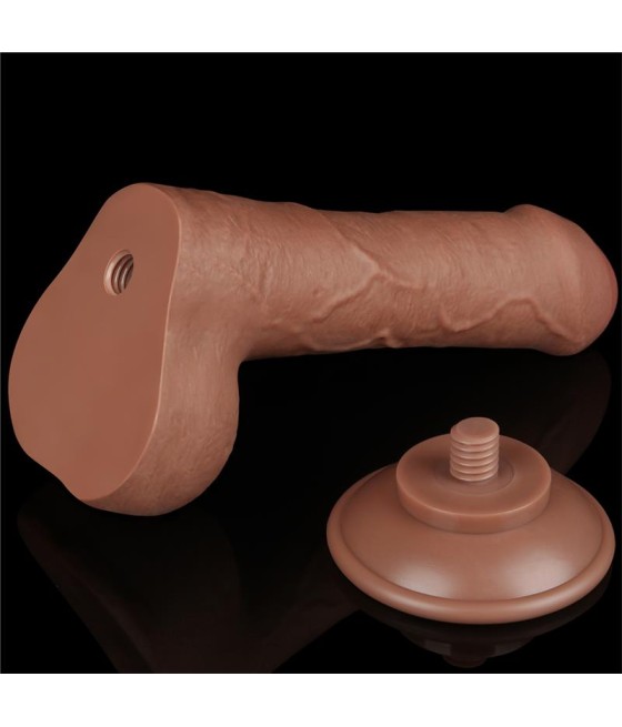 Dildo Sliding Sking 7 Marron