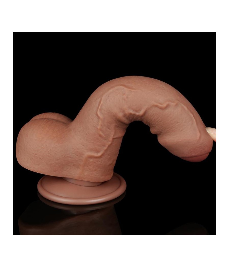 Dildo Sliding Sking 7 Marron