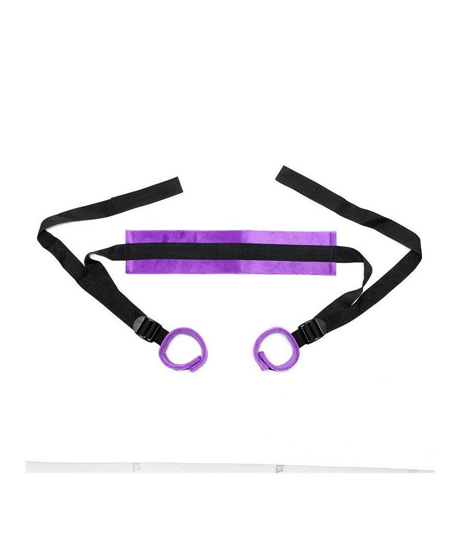 Rimba Bondage Play Set de Ataduras Ajustables Color Purpura