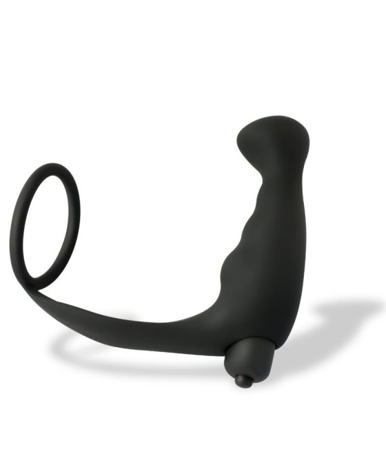 Iuterp Plug Anal con Vibracion y Anillo para el Pene