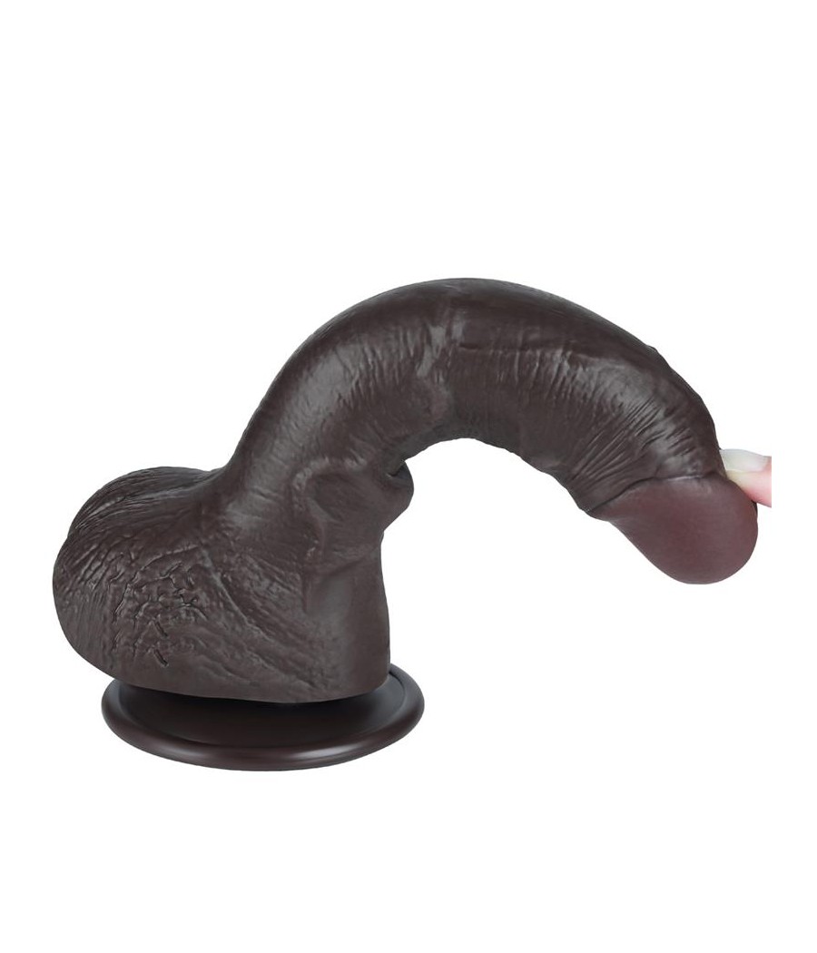 Dildo Dual Layer Piel Deslizante 75