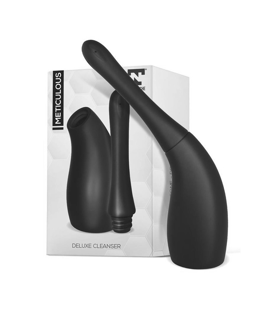 Meticulous Ducha Anal Deluxe Silicona Negro