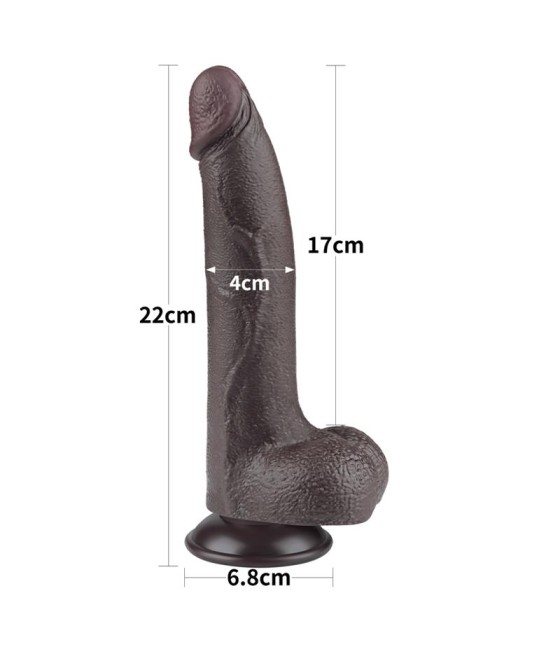 Dildo Dual Layer Piel Deslizante 85