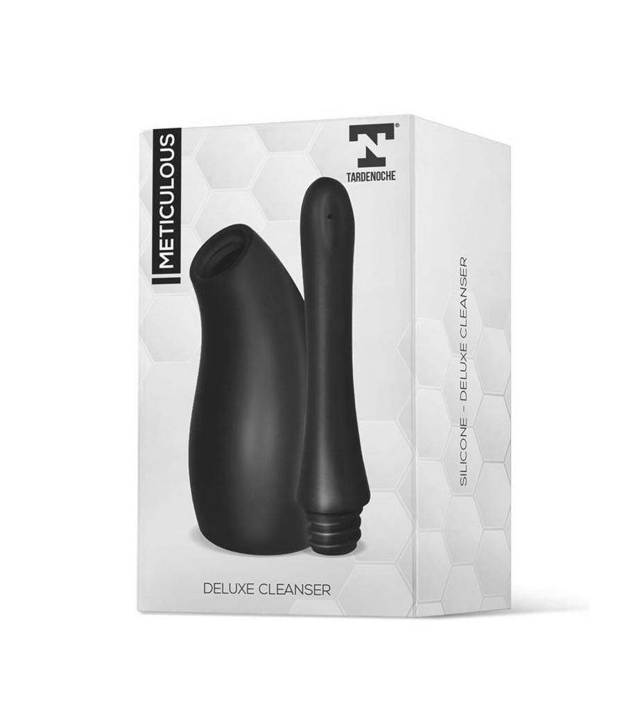 Meticulous Ducha Anal Deluxe Silicona Negro